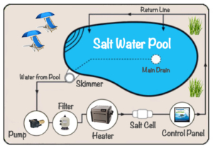 convert pool to a salt water swimming pool