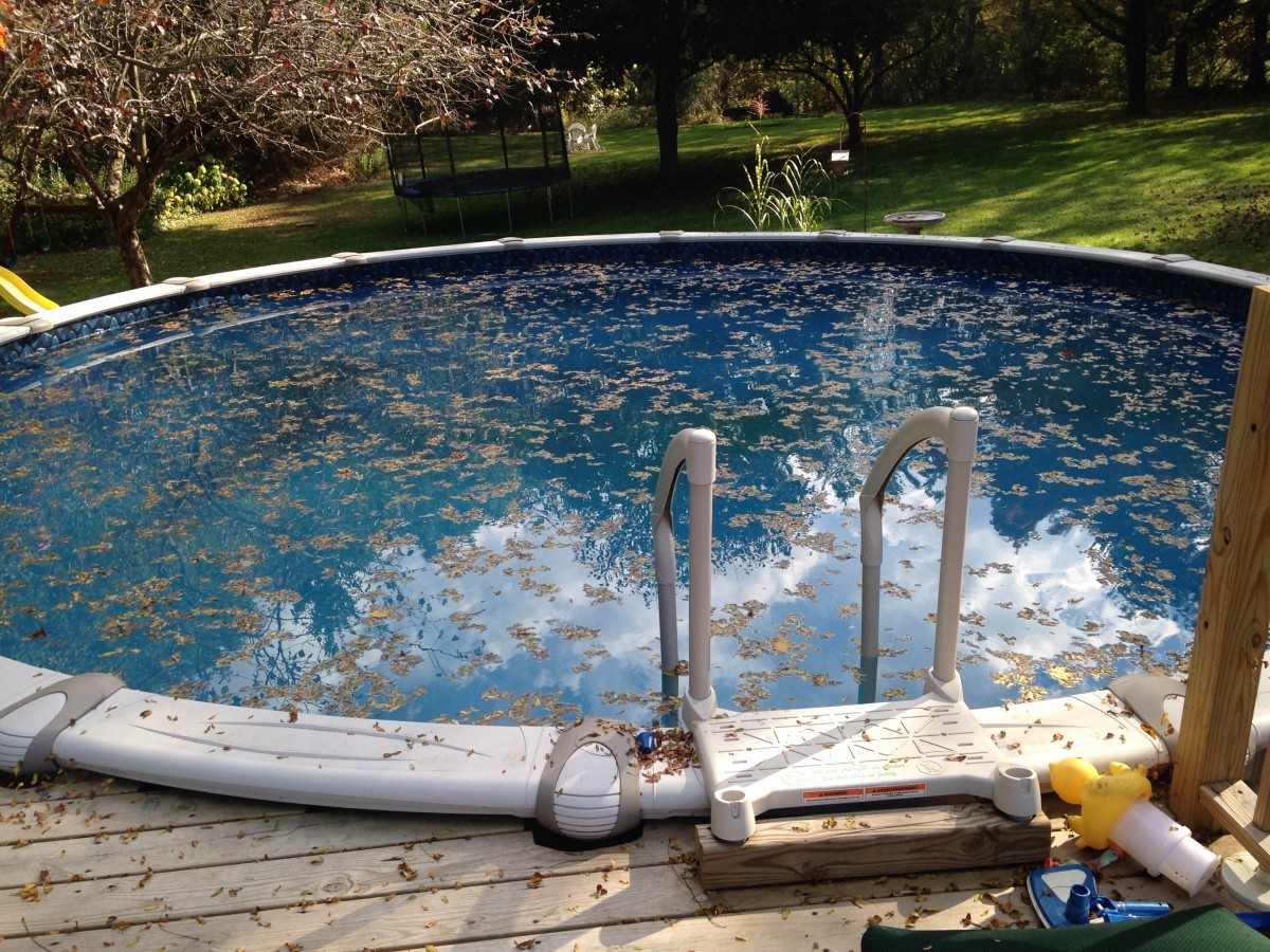 above ground pool